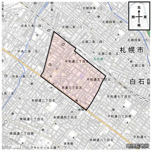 白石駅前