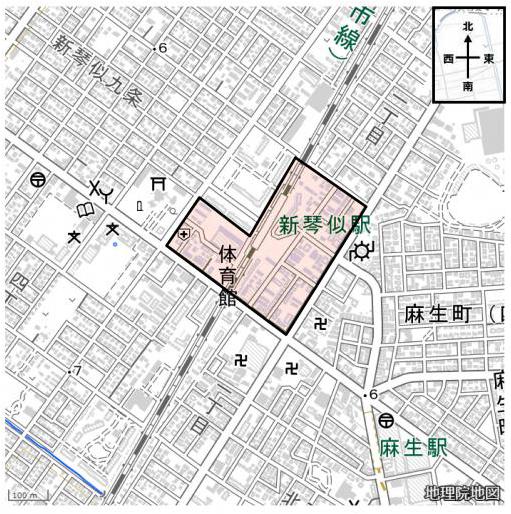 新琴似駅前