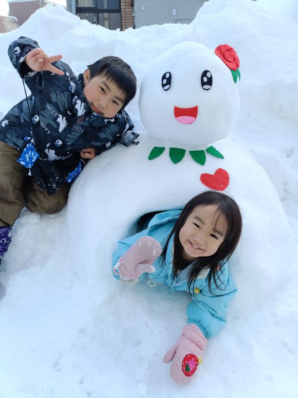 雪だるまフォト部門個人の部入賞