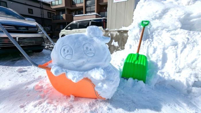 アサヒビール賞5(雪だるまフォト部門 個人の部)