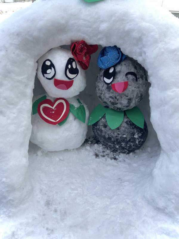 ファミリーマート賞1(雪だるまフォト部門 個人の部)