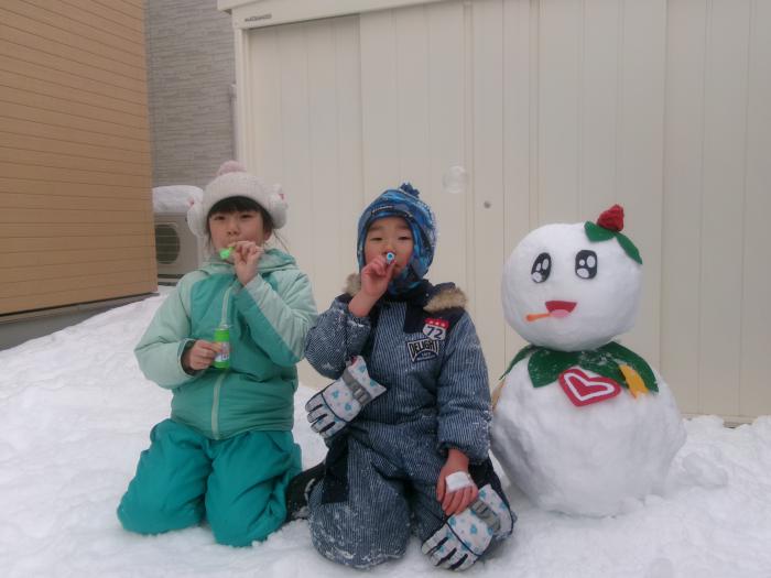 ファミリーマート賞5(雪だるまフォト部門 個人の部)