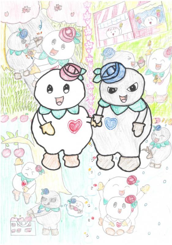 入賞(イラスト部門小学生の部)