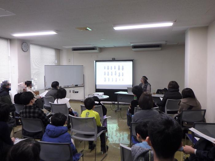 堀学芸員のミュージアムトークの様子