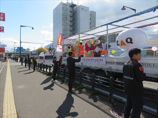 コンサドーレ＿交通安全街頭啓発1