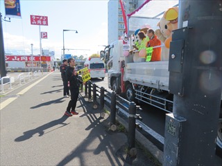 コンサドーレ_交通安全街頭啓発2
