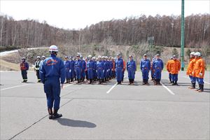 白旗山林野火災訓練5