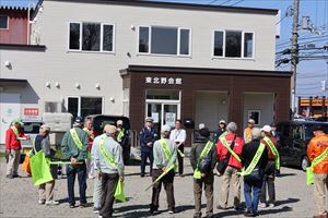 北野地区春の交通安全街頭啓発4