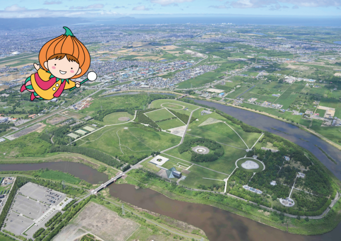 モエレ沼公園空撮