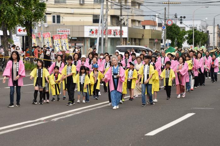 地域の方々による新琴似音頭