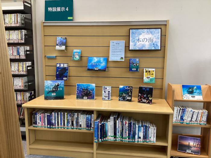 「本の海」の展示2