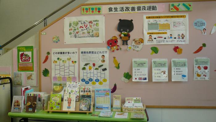 2024年8月、展示、食生活改善普及運動