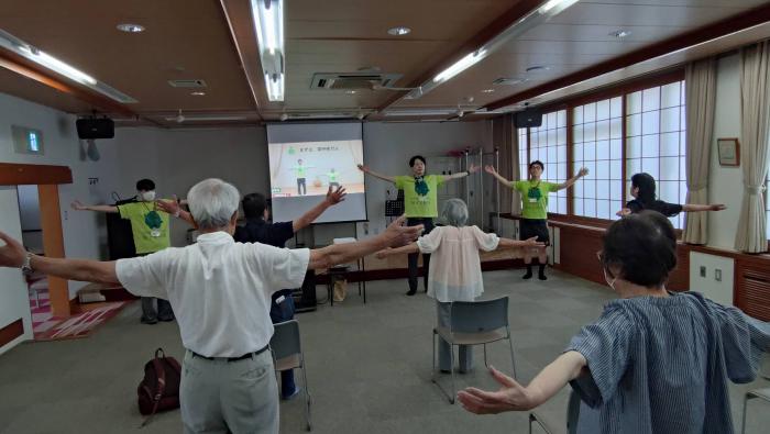 やまベェ体操の写真