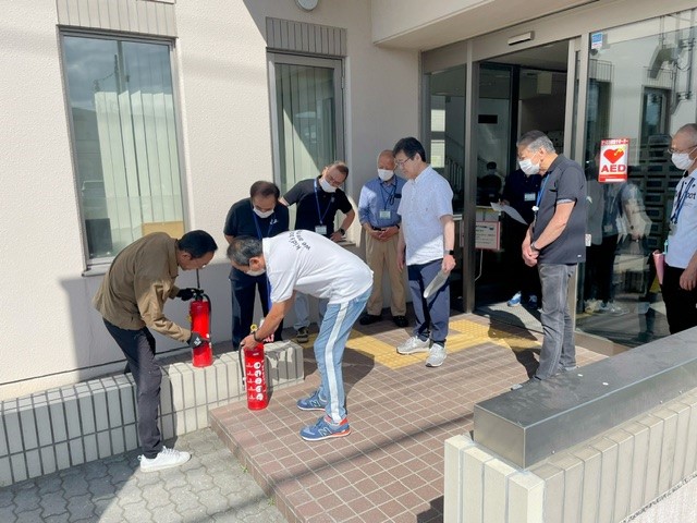 地区セン消防訓練1