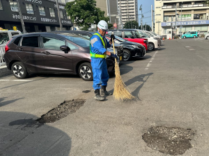 株式会社田中組に感謝状を贈呈2
