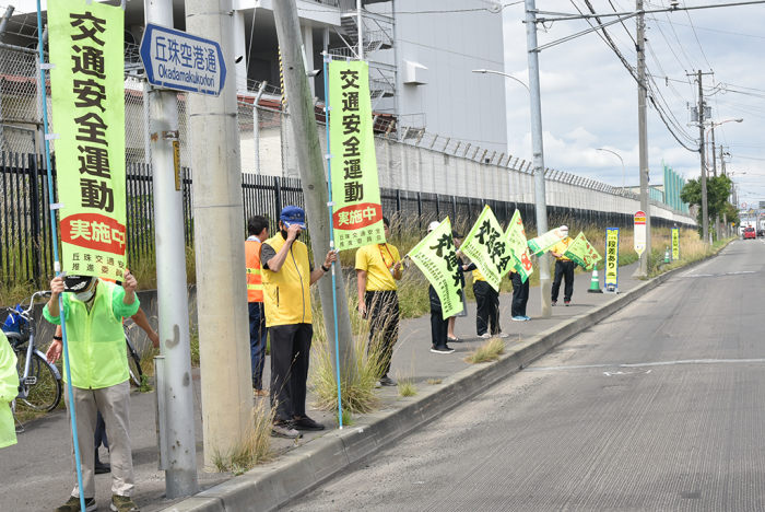 夏の交通安全街頭啓発2