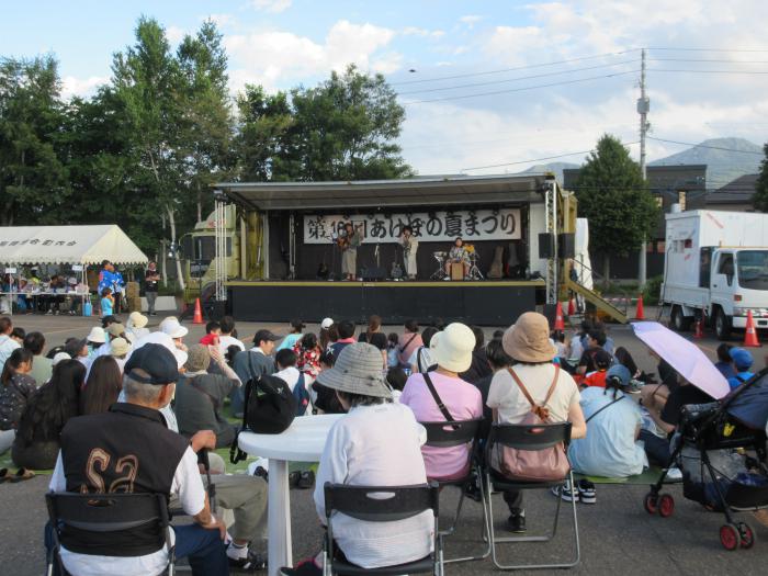 第18回あけぼの夏祭り会場の様子