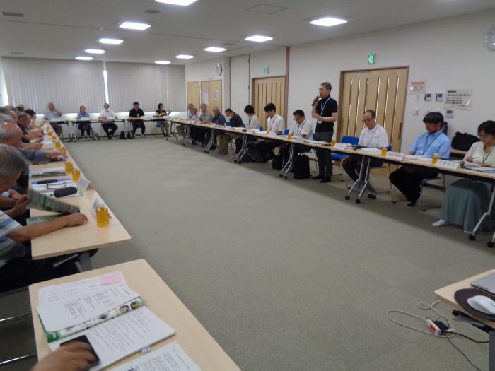 区役所職員との情報交換1