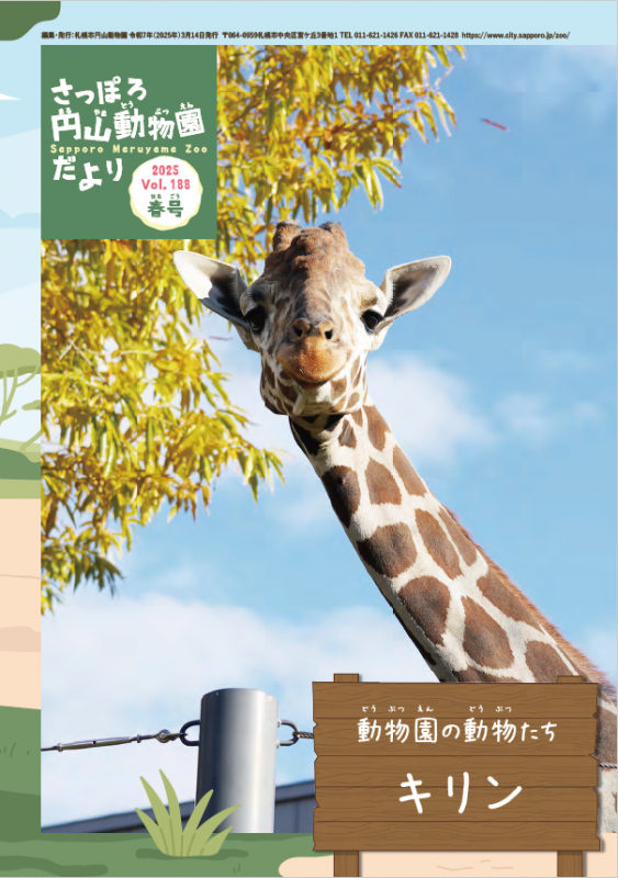 円山動物園だより春号
