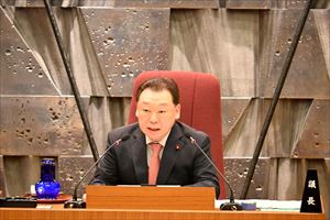 定例市議会が閉会