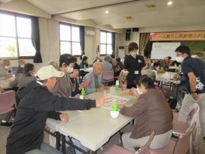 ふれあい交流会・ビンゴゲーム
