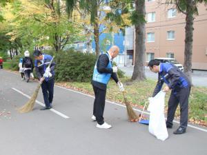清掃の様子1