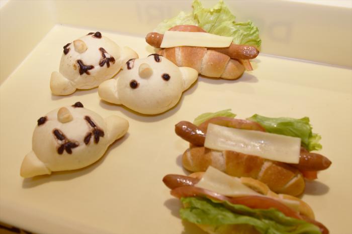 児童が考案したパン