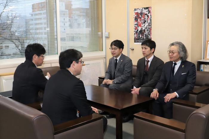 歓談の様子