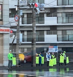 街頭啓発の様子3