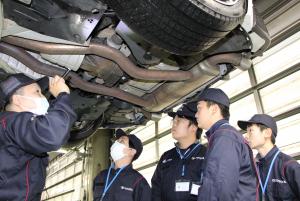 車両下部構造の学習