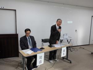 小野寺会長の話