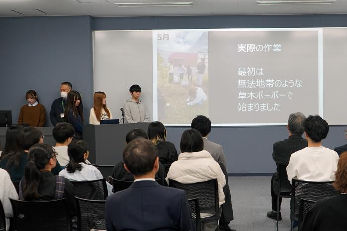 発表の様子