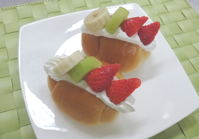 フルーツサンドの写真