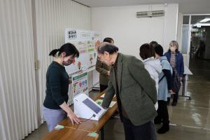 ベジチェックの様子