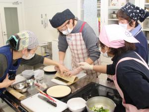 調理の様子