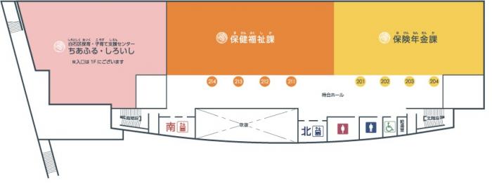 2階フロアマップ