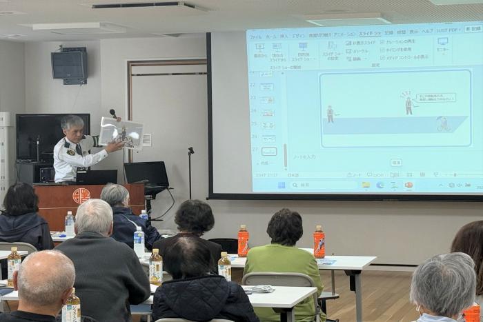 写真：安全対策部講話会1