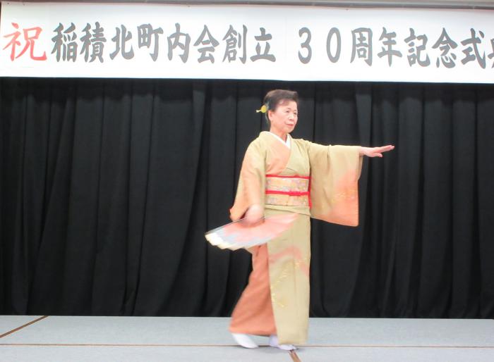 詩吟の演舞