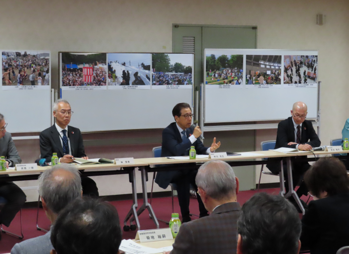 東区連町会長意見交換会