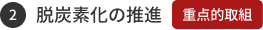 脱炭素化の推進