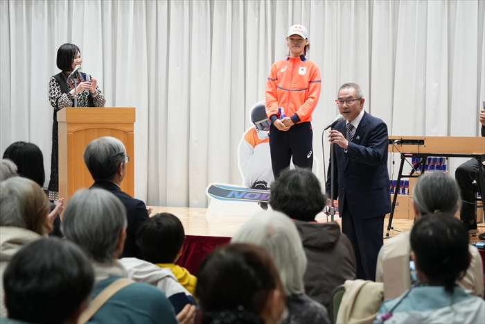 成田会長からの挨拶