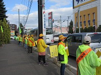 苗穂地区で街頭啓発