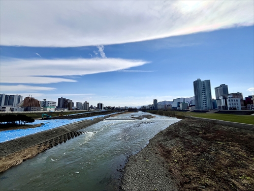 豊平川の写真