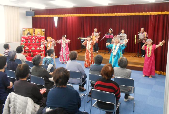 ハワイアン演奏会