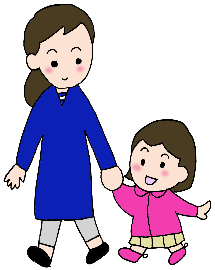 親子のイラスト