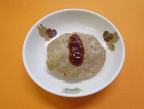 ハンバーグ(卵不使用)の写真