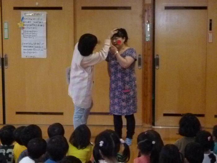 おなかが痛くなったすーちゃん