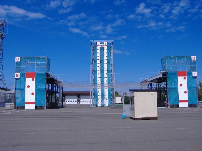 写真:救助訓練塔