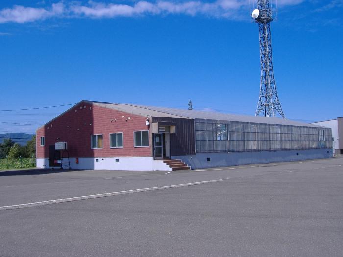 写真:水難救助訓練場