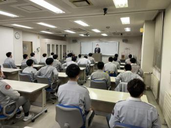 写真:座学の様子